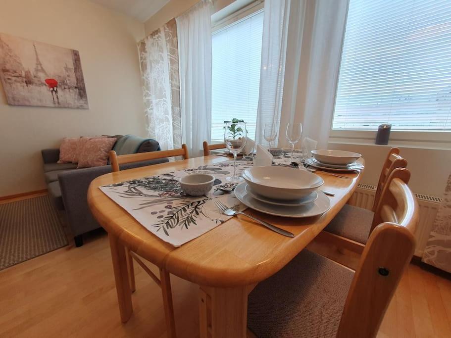 Rovaniemi Ruokasenkatu Apt - Wi-Fi - Sauna - Free Parking Екстериор снимка